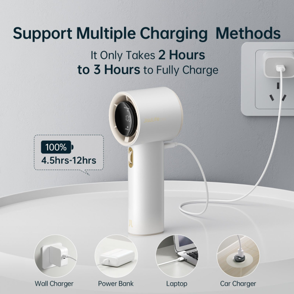 J1395 - Quạt cầm tay mini JisuLife FA53 ABS 3600 mAh - 21