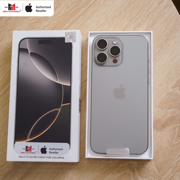 G3XR702C9R - [Kèo Thơm] iPhone 16 Pro Max 256GB Titan Tự Nhiên Cũ Đẹp - G3XR702C9R - 2