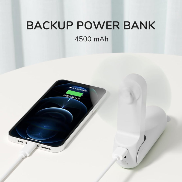 J1029 - Quạt cầm tay mini 3in1 JisuLife F8X 4500 mAh - 15