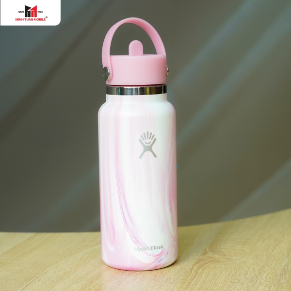 LE-S25W32-G - Bình nước giữ nhiệt Hydro Flask Wide Flex Straw Cap LE 32 OZ (946 ml) - 11