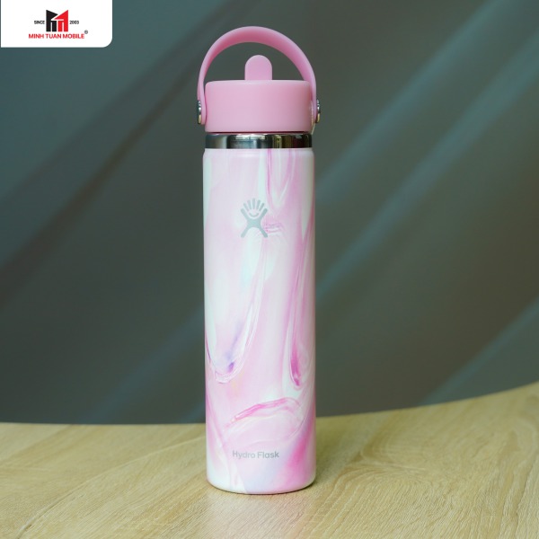 LE-S25W24-A - Bình nước giữ nhiệt Hydro Flask Wide Flex Straw Cap LE 24 OZ (710 ml) - 6