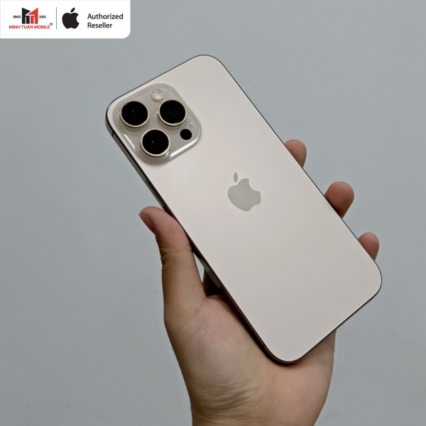 FTVMK4JCQV - [Kèo Thơm] iPhone 16 Pro Max 256GB Titan Sa Mạc Cũ Đẹp - FTVMK4JCQV - 4