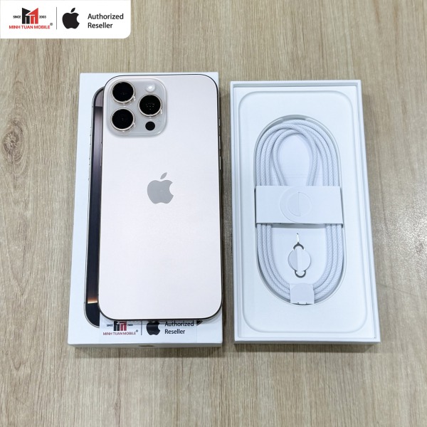 FTVMK4JCQV - [Kèo Thơm] iPhone 16 Pro Max 256GB Titan Sa Mạc Cũ Đẹp - FTVMK4JCQV - 2