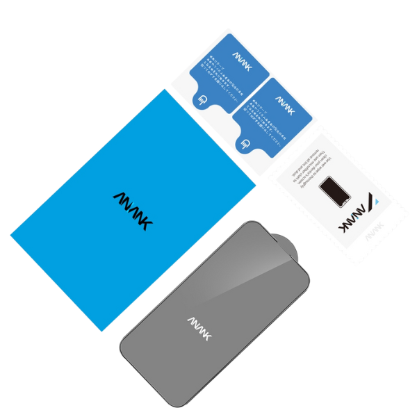 6975593900034 - Cường lực iPhone 14 Pro Max ANANK 2.5D (viền đen) - 3