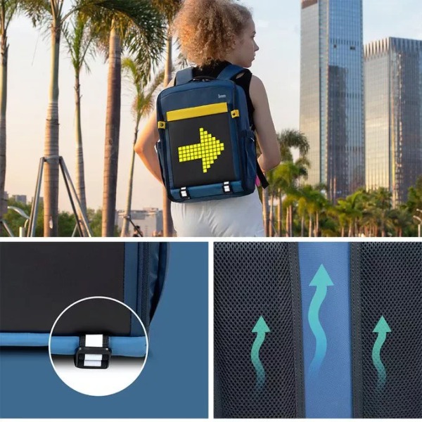 6958444603759 - Balo màn hình LED Divoom Pixoo Backpack-S - 4
