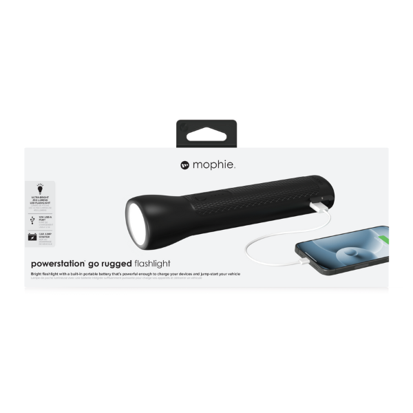 401107705 - Bộ sạc kích bình Mophie GO Rugged Flashlight 36.6Wh 700Amps - 6