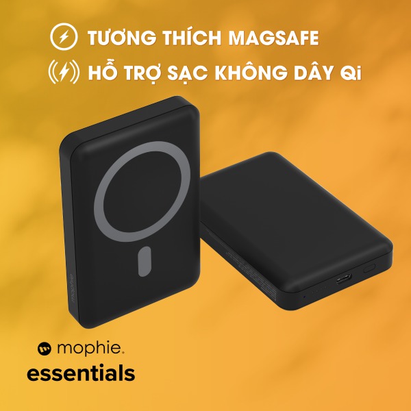 401112183 - Pin sạc dự phòng Mophie Essentials Snap+ Powerstation 10.000 mAh - 10