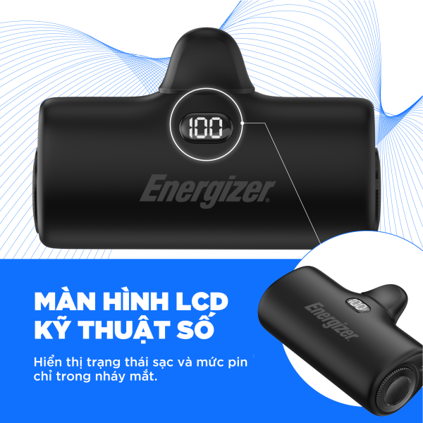 UE4600PQBK - Pin sạc dự phòng Energizer 4.600mAh 3.6V Li-ion - UE4600PQ - 7