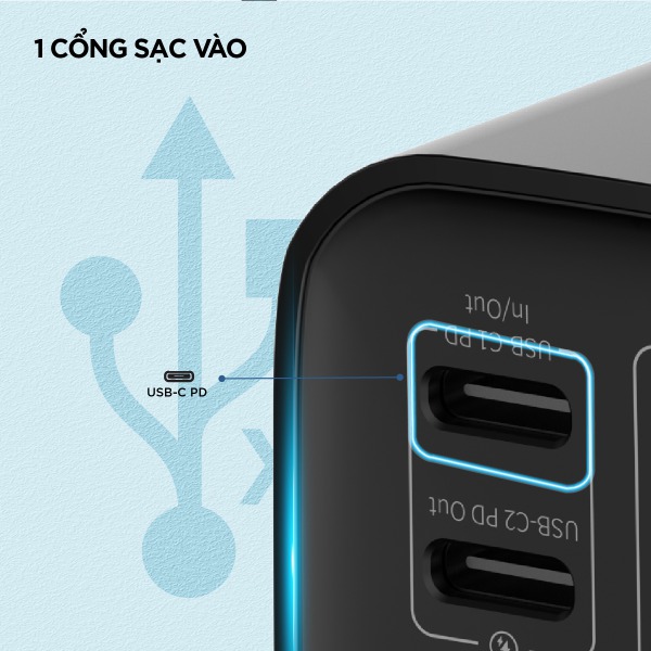XP27001PDBK - Pin sạc dự phòng Energizer PD65W 27.000 mAh 3.7V Li-Polymer - XP27001PD - 12