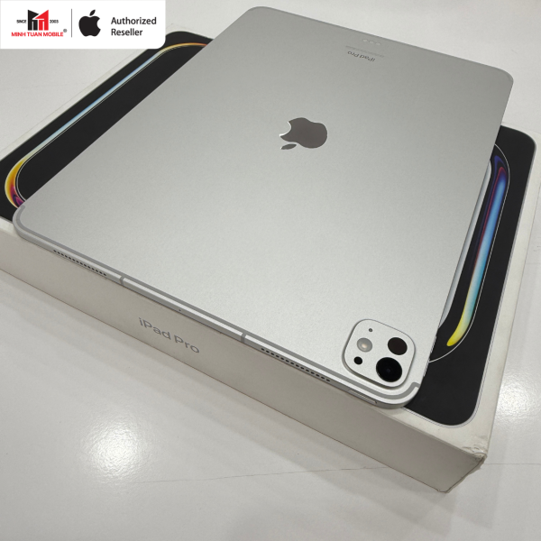 GGP9H3645W - iPad Pro M4 13 inch 5G 256GB Silver Fullbox - Cũ Đẹp (GGP9H3645W) - 6
