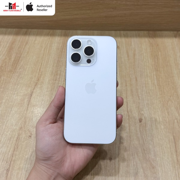 CW717CQDR7 - [Kèo Thơm] iPhone 16 Pro 128GB Titan Trắng Cũ Đẹp - CW717CQDR7 - 4