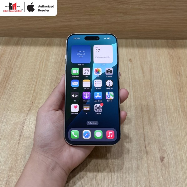 CW717CQDR7 - [Kèo Thơm] iPhone 16 Pro 128GB Titan Trắng Cũ Đẹp - CW717CQDR7 - 3