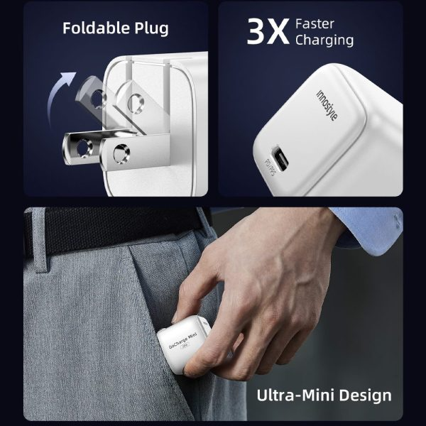 GC20WHT - Cốc sạc nhanh Innostyle 20W GoCharge Mini GC20 - 2