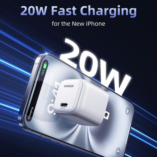 GC20WHT - Cốc sạc nhanh Innostyle 20W GoCharge Mini GC20 - 4