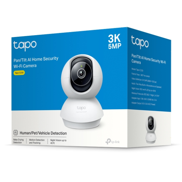 IPC-C230 - Camera IP Wifi TP-Link Tapo C230 360 độ 5MP - 10
