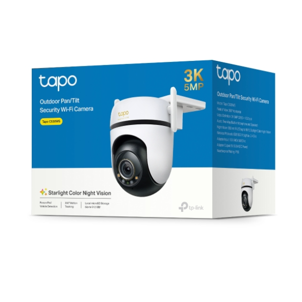 IPC-C530WS - Camera IP ngoài trời 360 độ 5MP TP-Link C530WS - 16