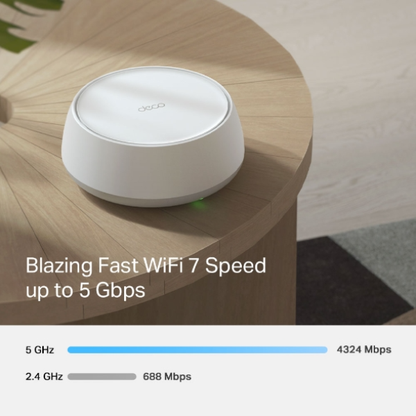 DECOBE252P - Hệ thống Mesh Wifi 7 BE5000 TP-Link Deco BE25 (2 Pack) - 4