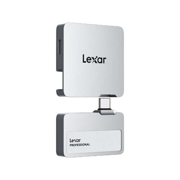 LSL400S001T-RNSNG - Ổ cứng di động SSD Lexar Professional Go With Hub SL400 1TB - 3