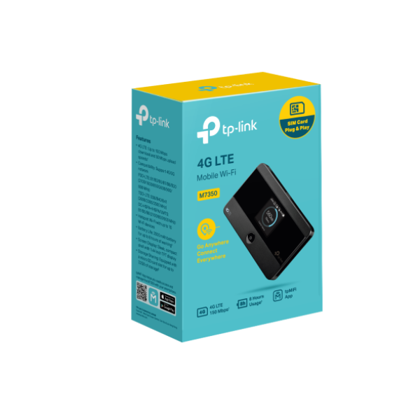 M7350 - Thiết bị phát Wifi di động 4G LTE TP-Link M7350 - 6
