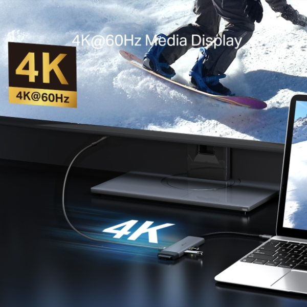 UH7020C - Hub chuyển đổi Type-C TP-Link 7 in 1 - 6