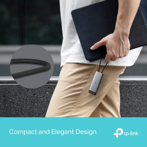 UH5020C - Hub chuyển đổi Type-C TP-Link 5 in 1 - 9