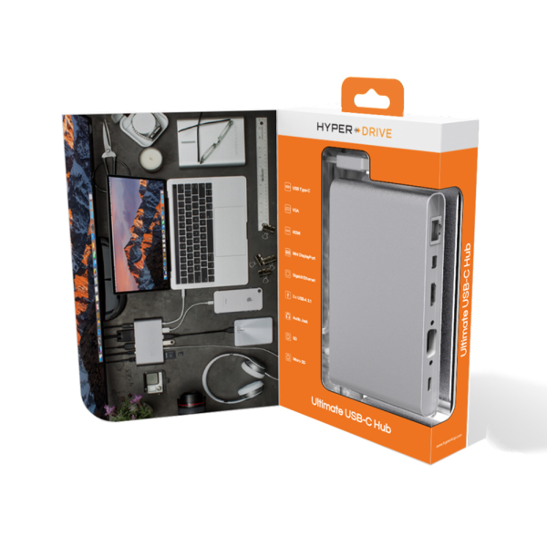 GN30-SILVER - Hub chuyển đổi HyperDrive 11 in 1 Type-C Ultimate GN30 - GN30-SILVER - 6