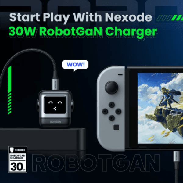 45089 - Cốc sạc nhanh 30W RoboGaN Mini Ugreen CD359 - 3