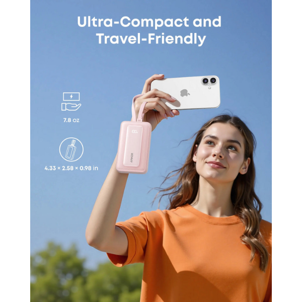 A1680H52 - Pin sạc dự phòng Anker Zolo 10.000 mAh 35W tích hợp cáp sạc - 4