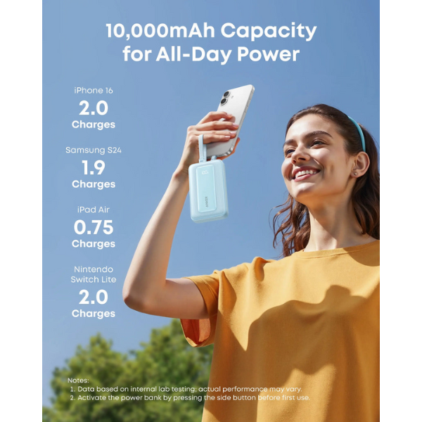 A1680H52 - Pin sạc dự phòng Anker Zolo 10.000 mAh 35W tích hợp cáp sạc - 5