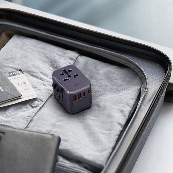 PA-TA07A-BLU - Sạc đa năng Aukey PD35W nhiều cổng Travel Mate PA-TA07A - 3