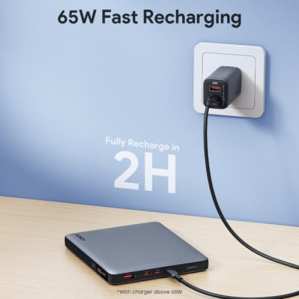 PB-Y44 - Pin sạc dự phòng Aukey 20.000 mAh sạc nhanh 100W & Type-C PD 3.0 Sprint X - 4