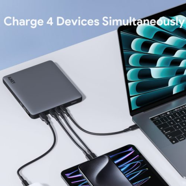 PB-Y44 - Pin sạc dự phòng Aukey 20.000 mAh sạc nhanh 100W & Type-C PD 3.0 Sprint X - 5