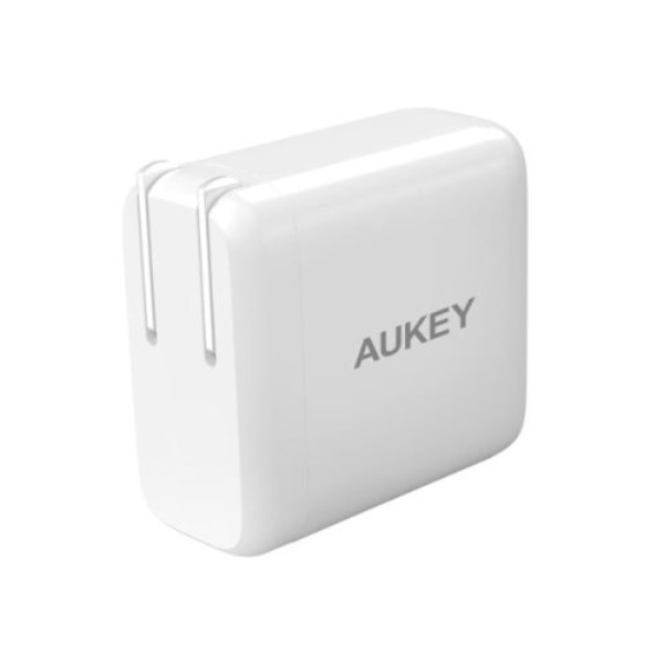 PA-D9-WE - Cốc sạc nhanh Aukey 65W PD 3 cổng - 3
