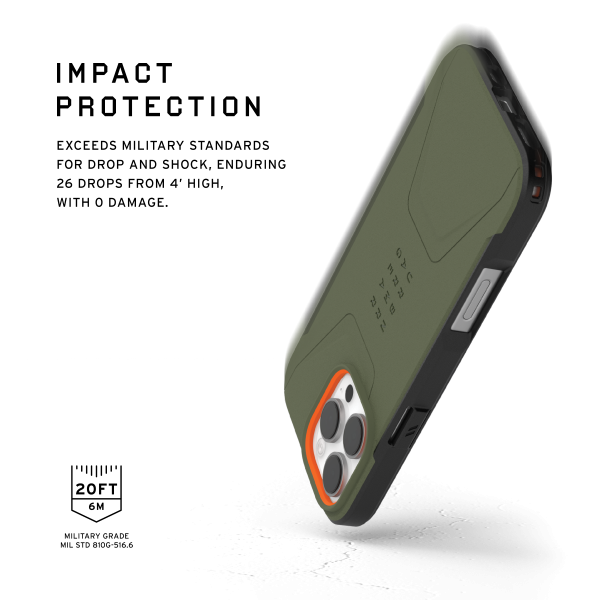 114444119049 - Ốp lưng Magsafe iPhone 16 Pro UAG Civilian - 50