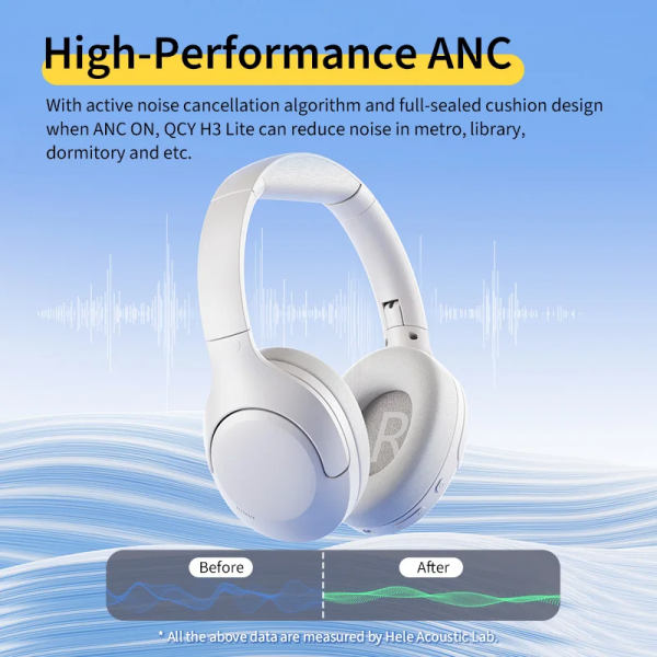 BH24H3W - Tai nghe chụp tai QCY H3 Lite ANC - 5