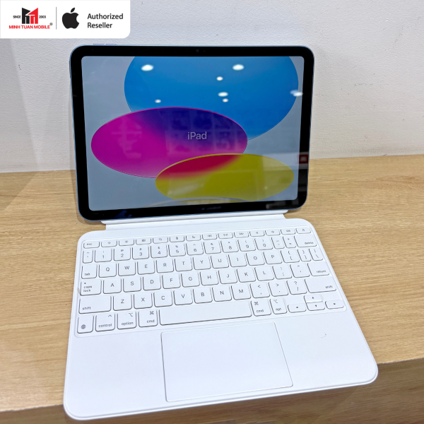 FPDQDPHGKV - Bàn phím Magic Keyboard cho iPad Gen 10 White - Cũ đẹp (****DPHGKV) - 2