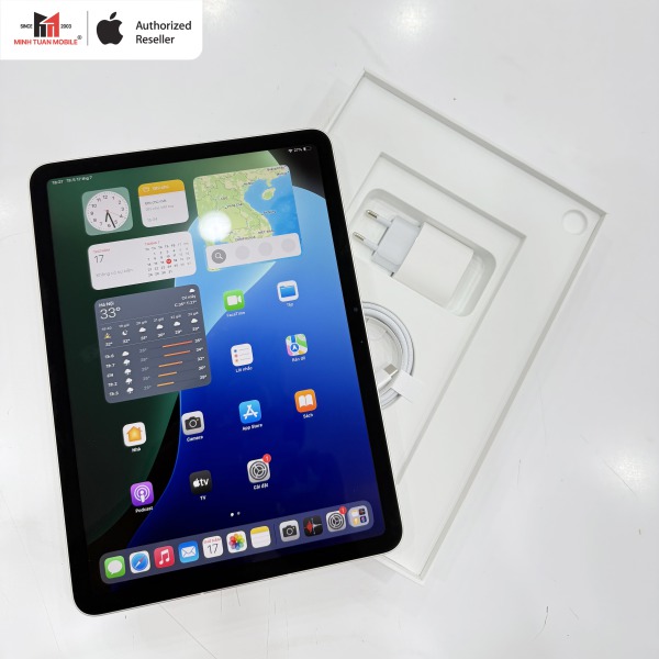 CK6GYJY41R - [Kèo Thơm] iPad Air M3 11 inch 5G 128GB Starlight Cũ Đẹp - *****JY41R - 2