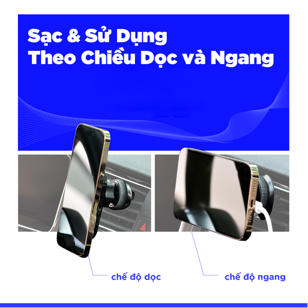 ECA007BK - Đế sạc không dây Energizer 15W kiêm giá đỡ dùng trong ô tô - ECA007BK - 9