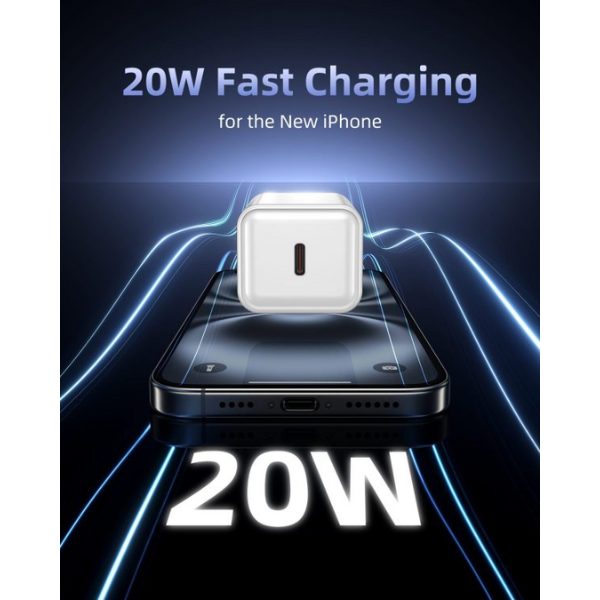 GC20-1CWHT - Cốc sạc nhanh Innostyle 20W Type-C GoCharge PD PPS - 3