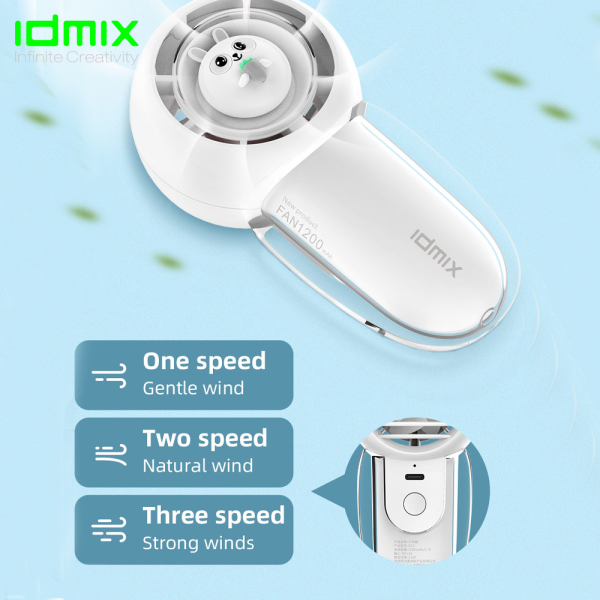 ID6887 - Quạt cầm tay IDMIX F2 - 2
