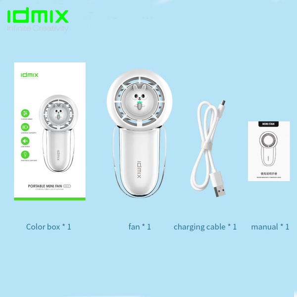 ID6887 - Quạt cầm tay IDMIX F2 - 8