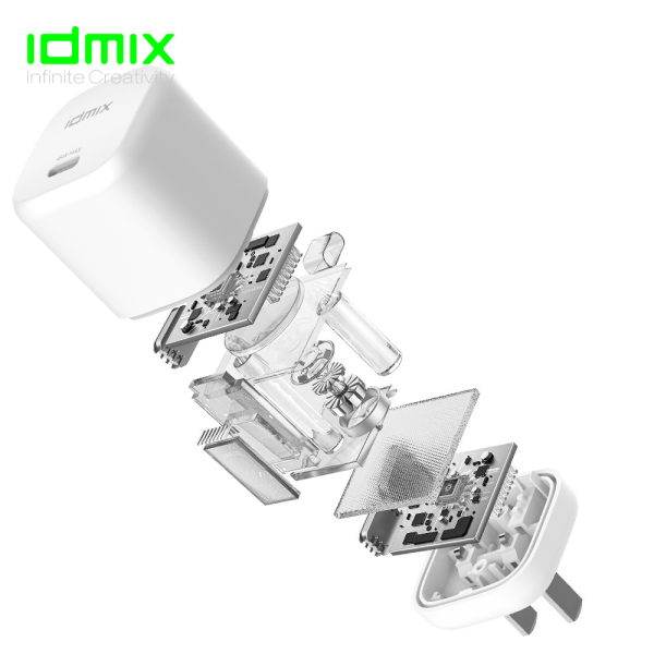 ID5653 - Cốc sạc nhanh IDMIX 45W Type-C P45 - 5