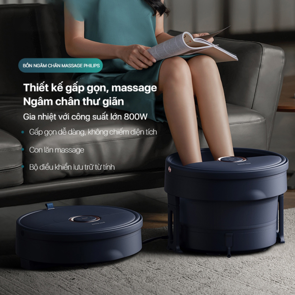 PPM6501 - Bồn ngâm chân Massage Philips PPM6501 - 7