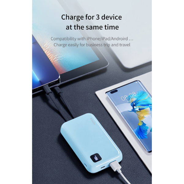 ID8940 - Pin dự phòng sạc nhanh IDMIX 10.000 mAh PD 20W Power Mate P10CiPro - 6