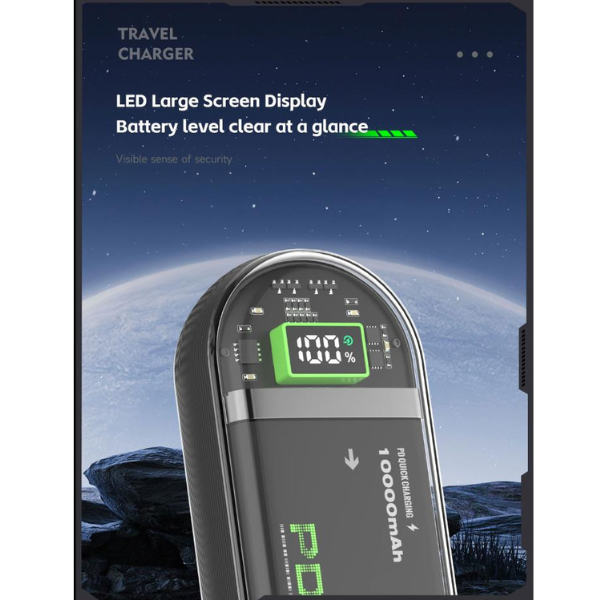 ID9952 - Pin dự phòng sạc nhanh IDMIX 10.000 mAh PD 35W Power Crystal P15 SE - 2