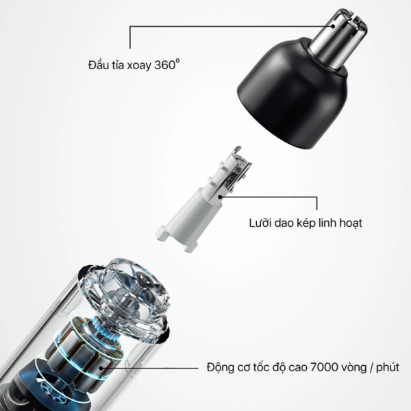 EN005 - Máy cắt lông mũi Enchen EN005 - 4