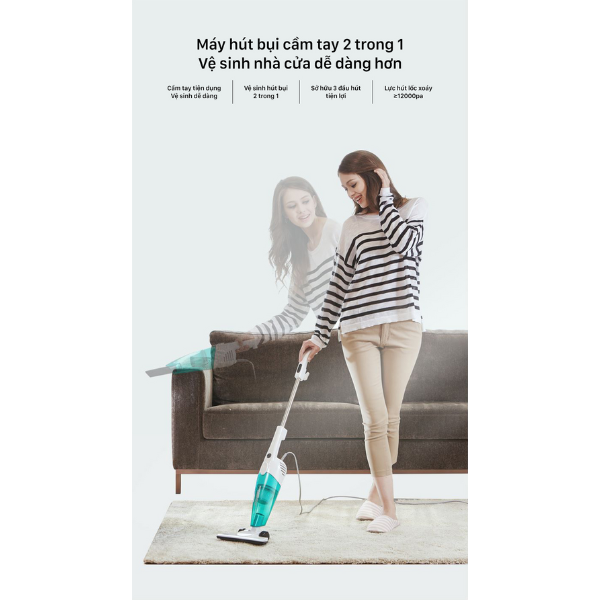 DX118C - Máy hút bụi cầm tay Deerma DX118C - 2