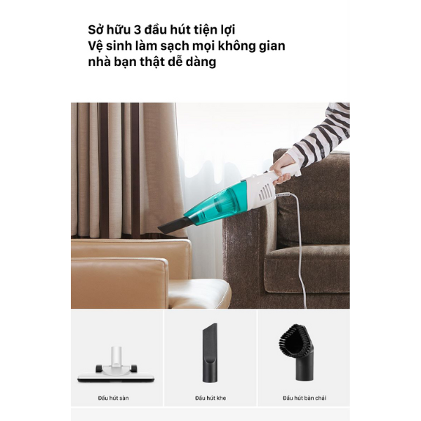 DX118C - Máy hút bụi cầm tay Deerma DX118C - 6