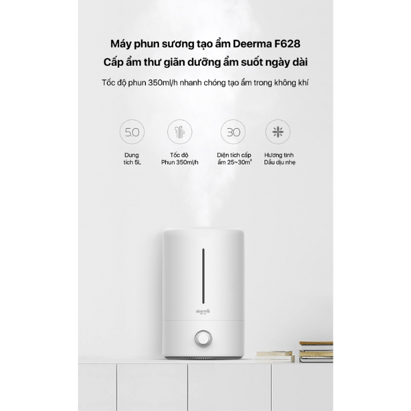 F628 - Máy tạo độ ẩm không khí Deerma 5L DEM F628 - 15
