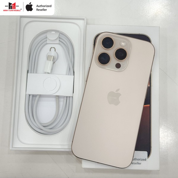 MP611QHJQN - [Kèo Thơm] iPhone 16 Pro 128GB Titan Sa Mạc Cũ Đẹp - ****1QHJQN - 2